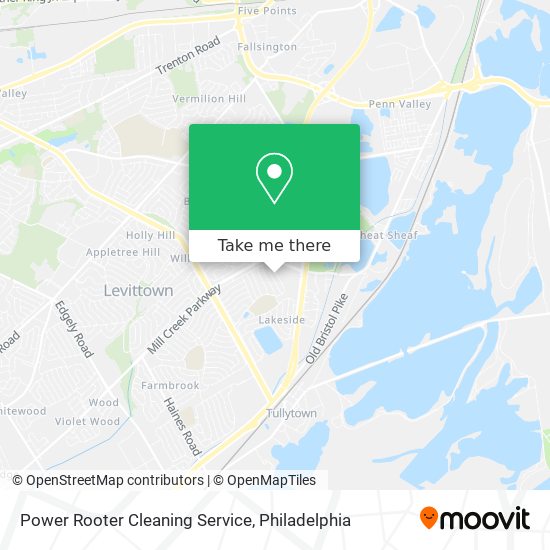 Mapa de Power Rooter Cleaning Service