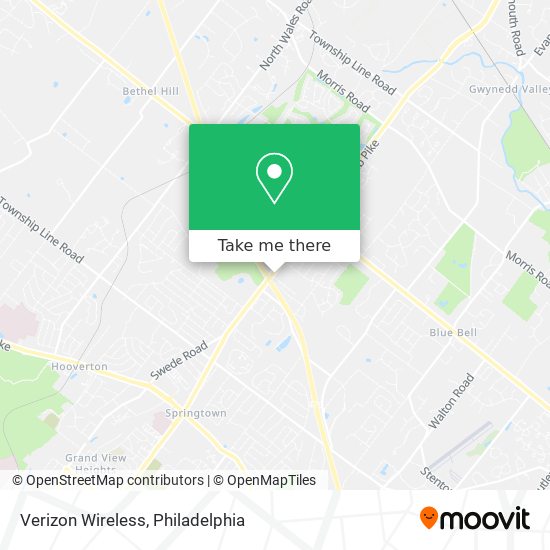 Verizon Wireless map