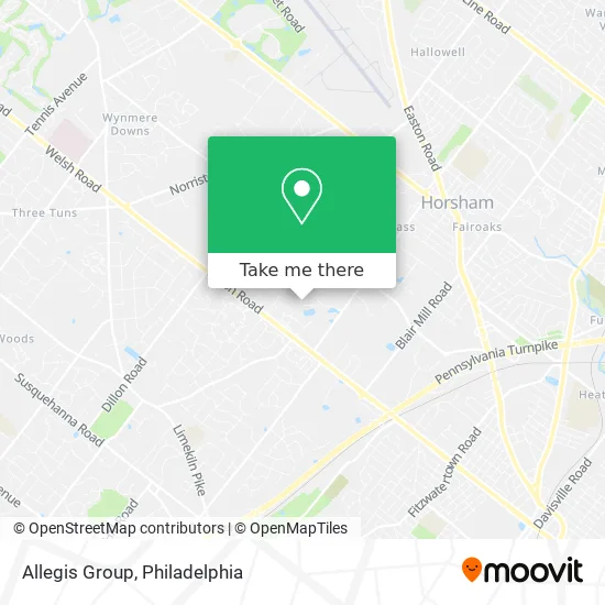 Allegis Group map
