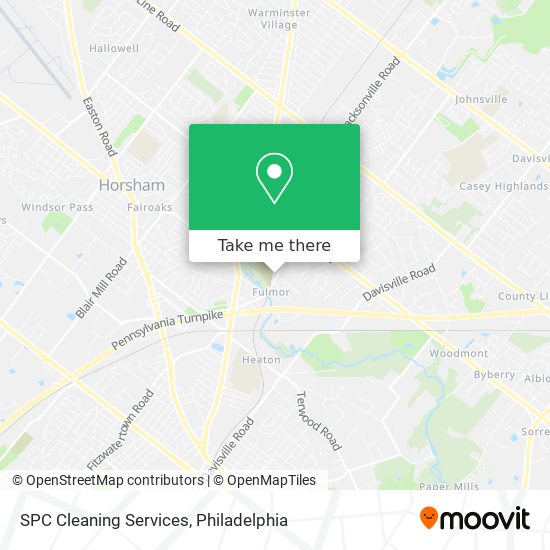 SPC Cleaning Services map
