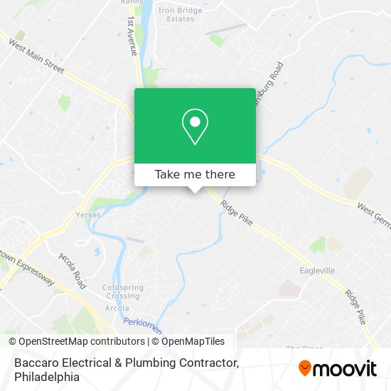 Baccaro Electrical & Plumbing Contractor map