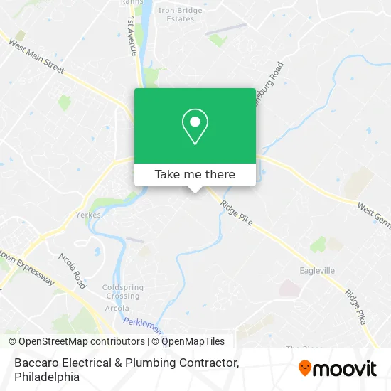 Baccaro Electrical & Plumbing Contractor map