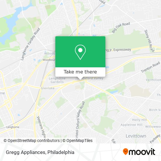 Gregg Appliances map