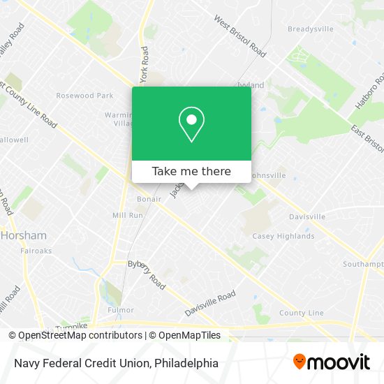 Navy Federal Credit Union map