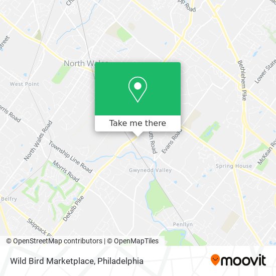 Wild Bird Marketplace map