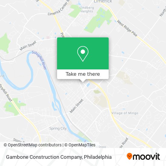 Gambone Construction Company map