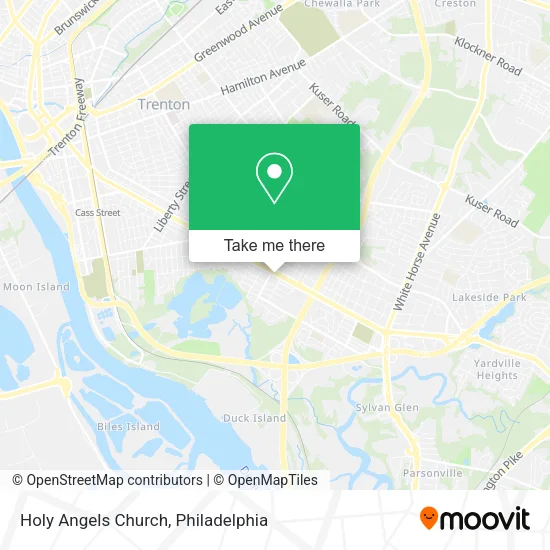 Holy Angels Church map