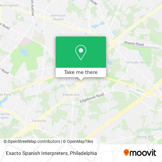 Exacto Spanish Interpreters map