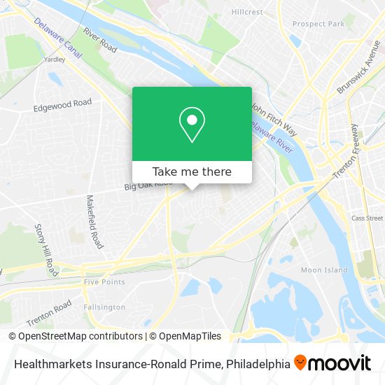 Mapa de Healthmarkets Insurance-Ronald Prime