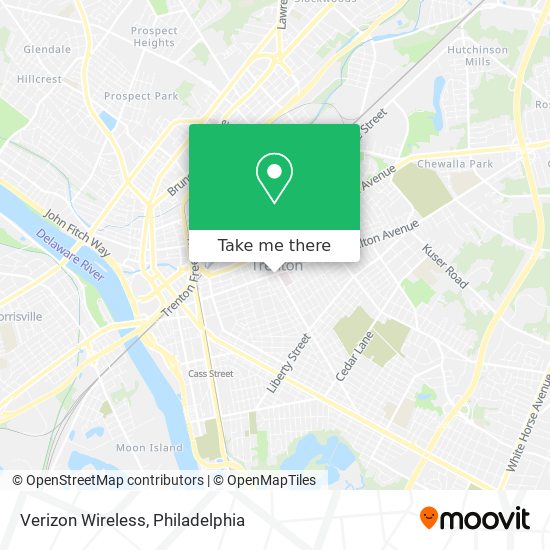 Verizon Wireless map