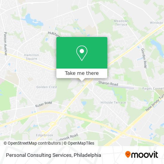 Personal Consulting Services map