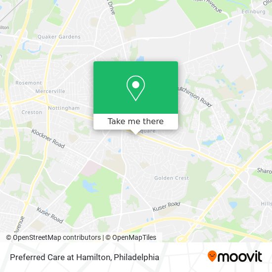 Mapa de Preferred Care at Hamilton