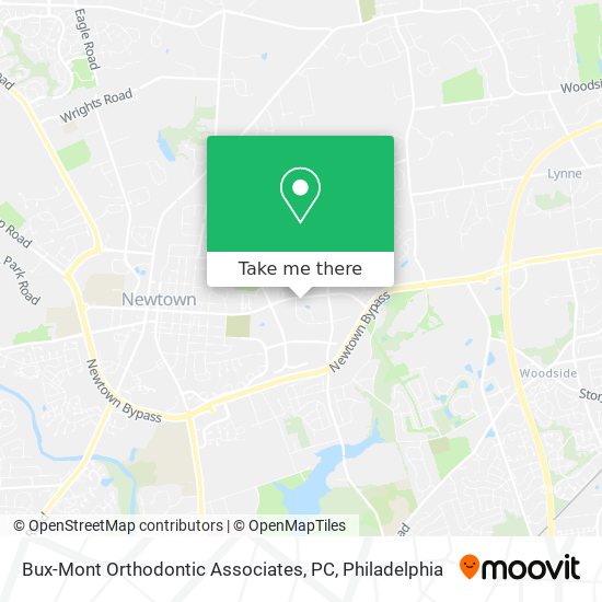 Bux-Mont Orthodontic Associates, PC map