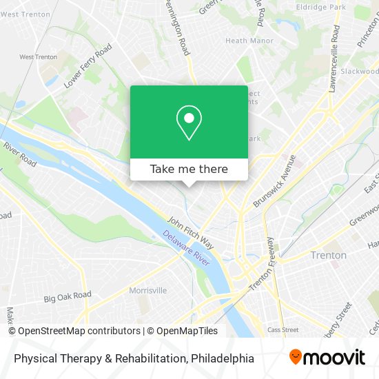 Mapa de Physical Therapy & Rehabilitation