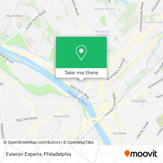 Exterior Experts map