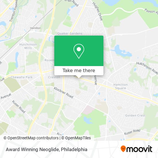 Award Winning Neoglide map