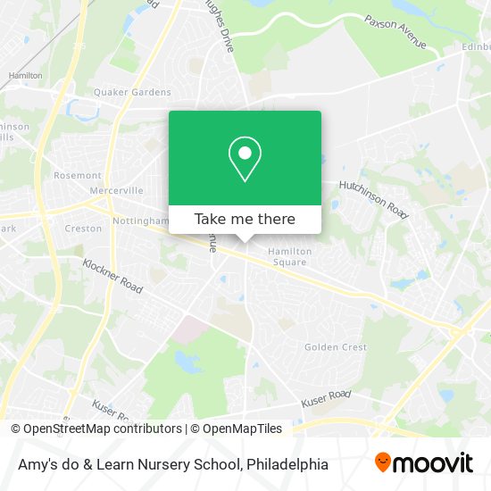 Amy's do & Learn Nursery School map