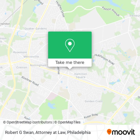 Mapa de Robert G Swan, Attorney at Law