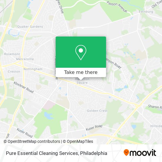 Pure Essential Cleaning Services map