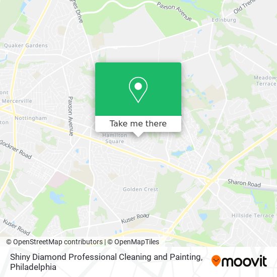 Shiny Diamond Professional Cleaning and Painting map