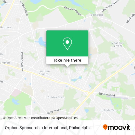 Orphan Sponsorship International map