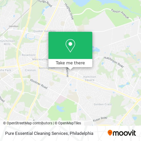 Mapa de Pure Essential Cleaning Services