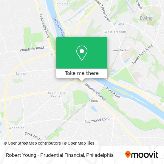 Mapa de Robert Young - Prudential Financial