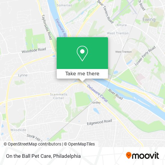 On the Ball Pet Care map