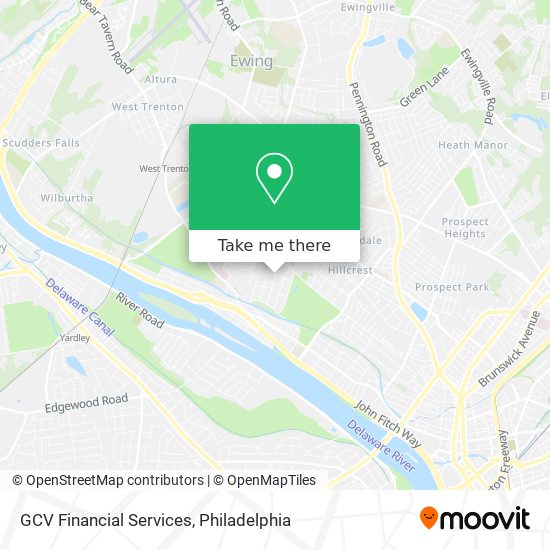 GCV Financial Services map