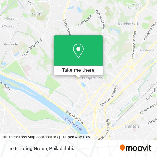 The Flooring Group map