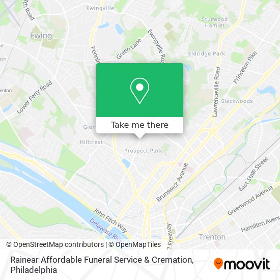 Mapa de Rainear Affordable Funeral Service & Cremation