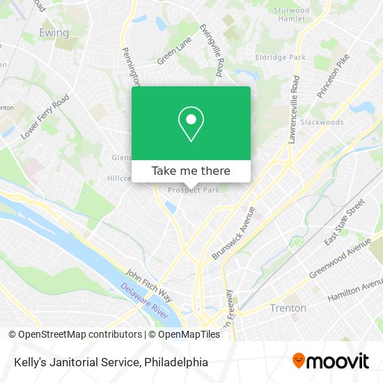 Mapa de Kelly's Janitorial Service