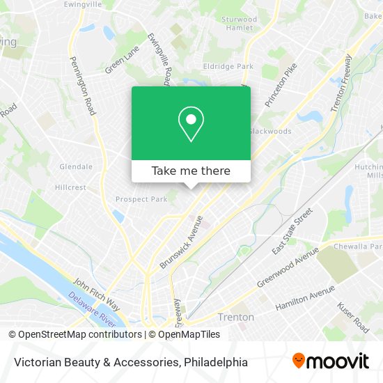 Victorian Beauty & Accessories map