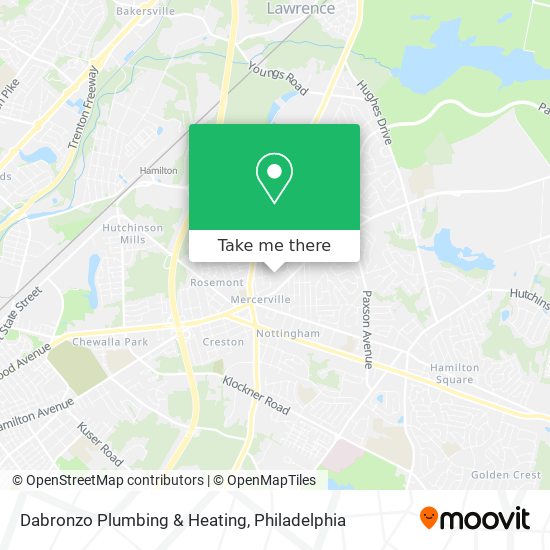 Dabronzo Plumbing & Heating map