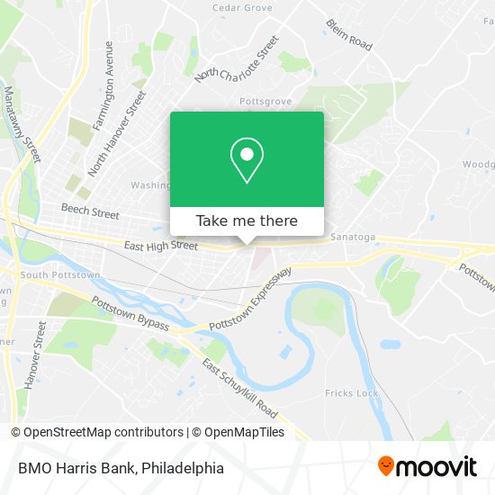 Mapa de BMO Harris Bank