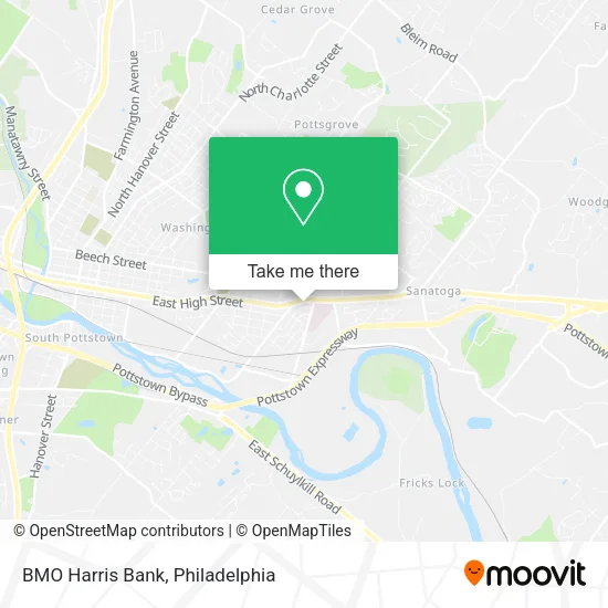 BMO Harris Bank map