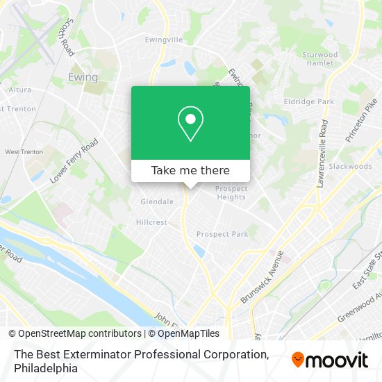 Mapa de The Best Exterminator Professional Corporation