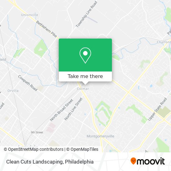 Clean Cuts Landscaping map