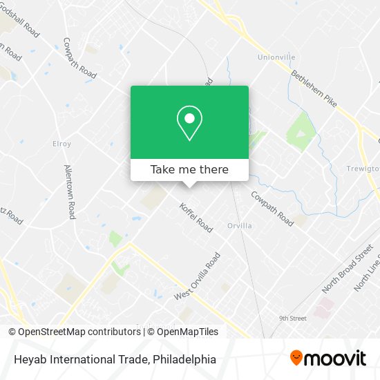 Heyab International Trade map