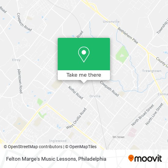 Felton Marge's Music Lessons map