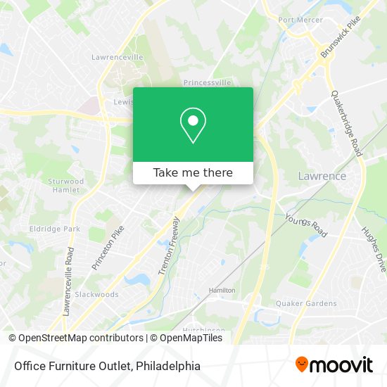 Office Furniture Outlet map
