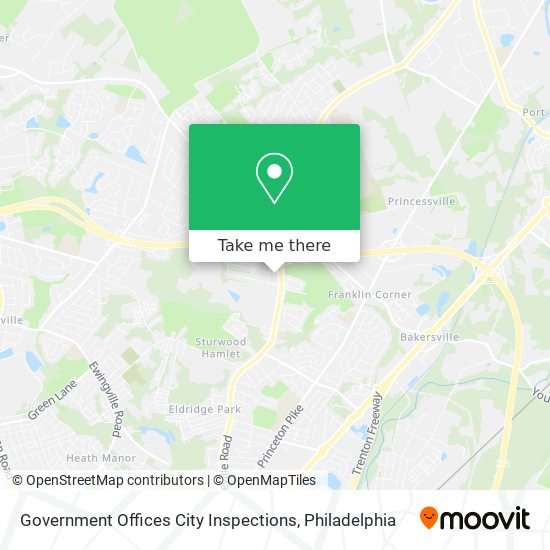 Government Offices City Inspections map