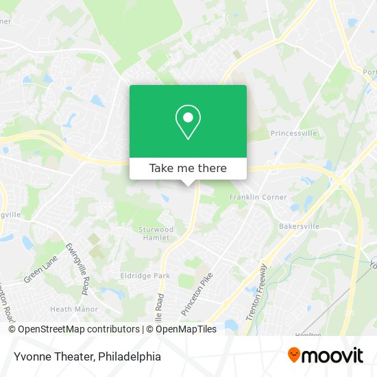 Yvonne Theater map