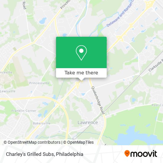 Charley's Grilled Subs map