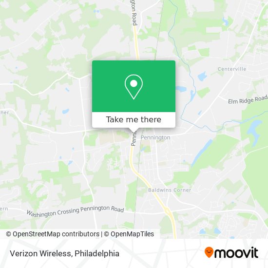 Verizon Wireless map