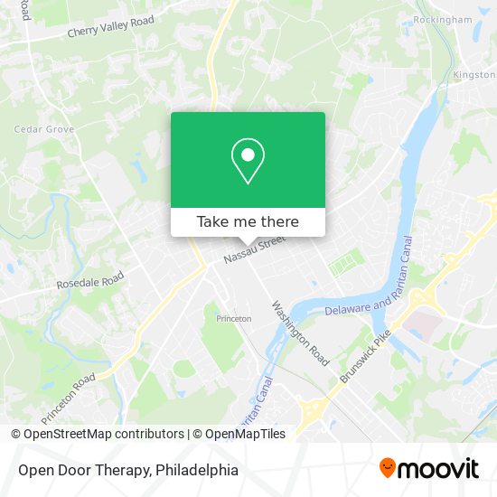 Mapa de Open Door Therapy