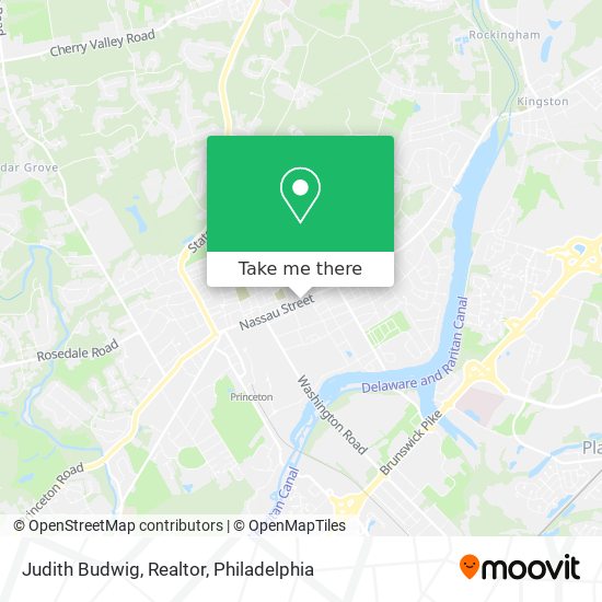 Judith Budwig, Realtor map