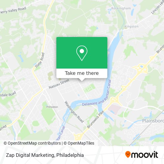 Zap Digital Marketing map