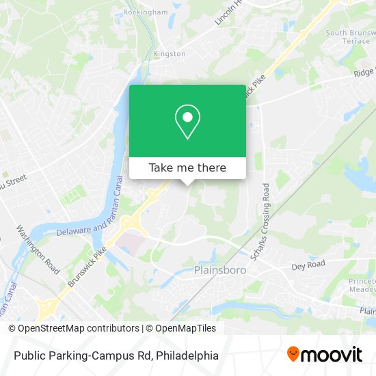 Public Parking-Campus Rd map
