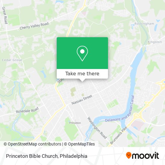 Mapa de Princeton Bible Church